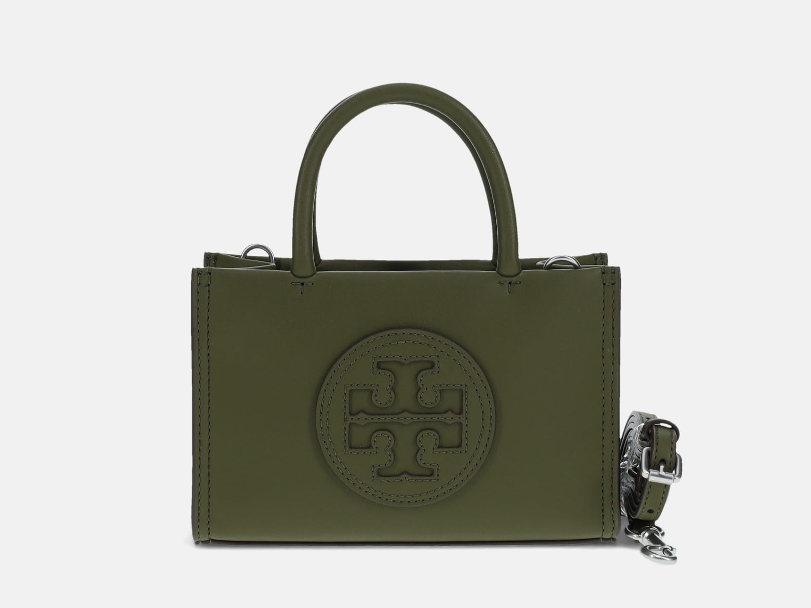 กระเป๋าสะพายข้าง Tory Burch - T Monogram Jacquard Double Zip Mini Bag 82240