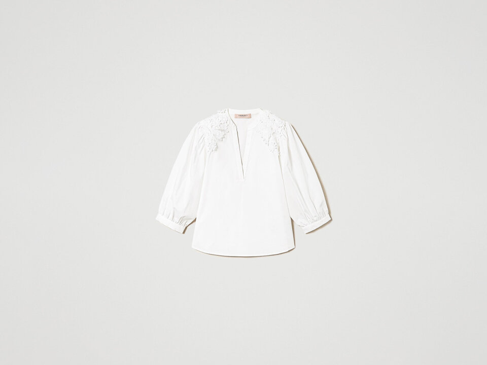 Ž.BLUZA2410TT2283WHT -TWS
