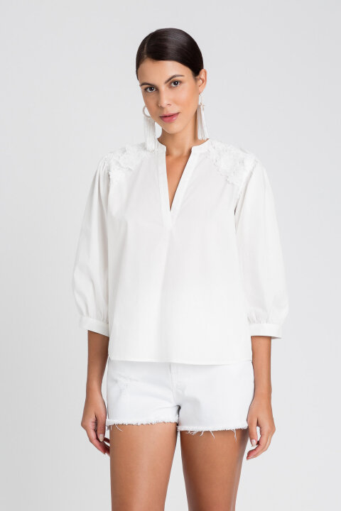 Ž.BLUZA2410TT2283WHT -TWS